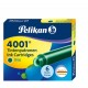 Pelikan 300087 Recambio de bolígrafo Verde 6 pieza(s)